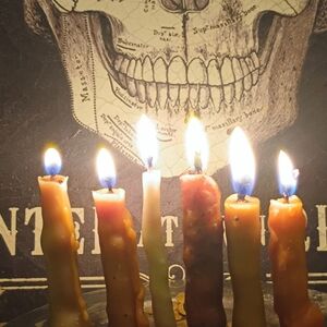 Beeswax Drip Candles for Intentional Reflection Ritual Meditation Birthday 13pcs